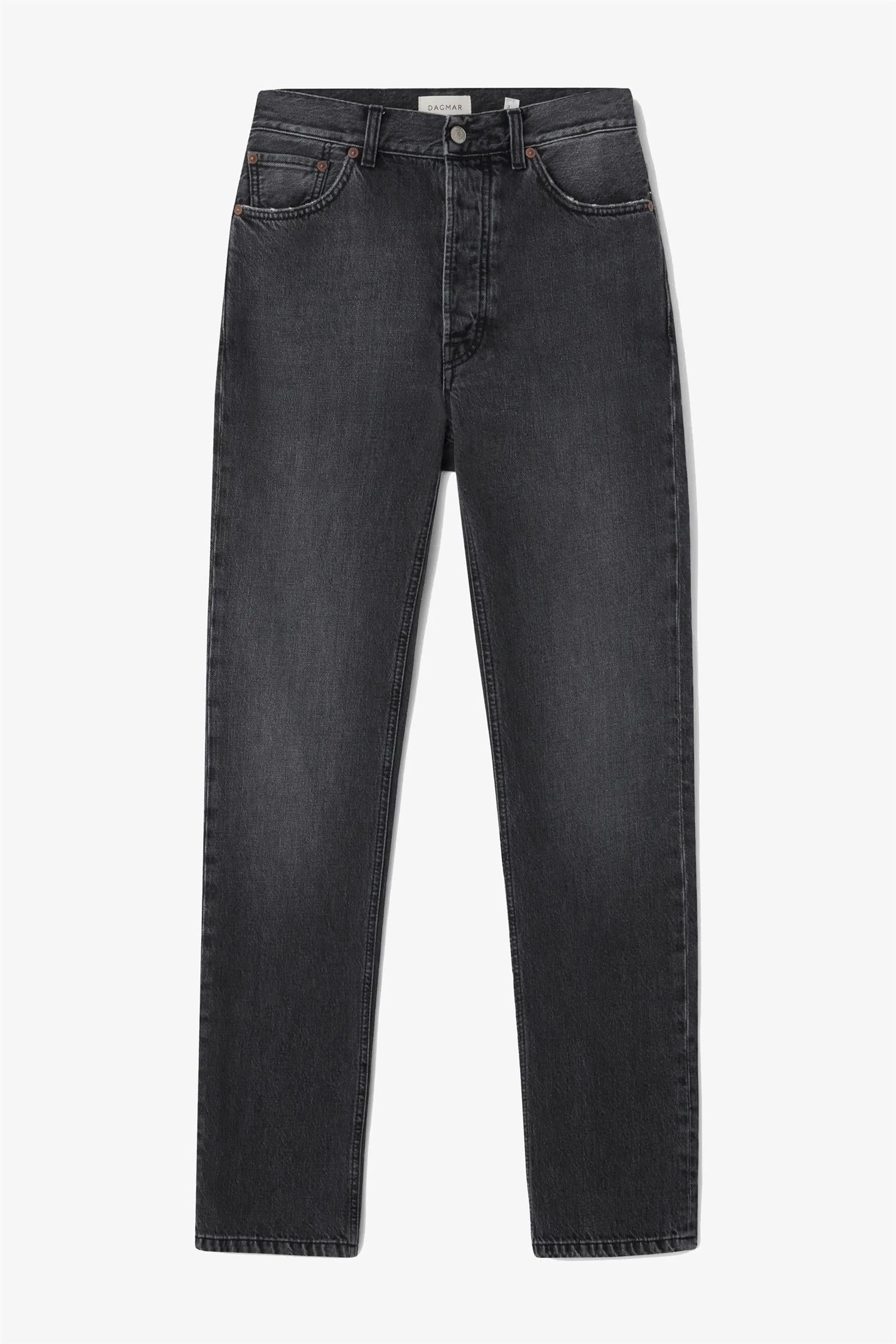 Bukser | Straight Leg Denim Dark Grey